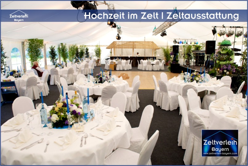 Zelte | Catering | Ausstattung | Entertainment - alles aus einer Hand für Ihre Hochzeit in Freising