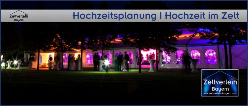 Zelte | Catering | Ausstattung | Entertainment - alles aus einer Hand für Ihre Hochzeit in Freising