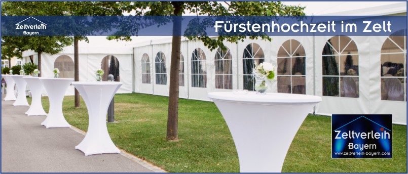 Zelte | Catering | Ausstattung | Entertainment - alles aus einer Hand für Ihre Hochzeit in Freising