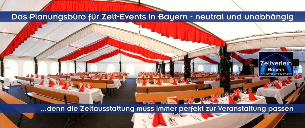 Zeltverleih Rosenheim Catering Eventagentur Möbelverleih